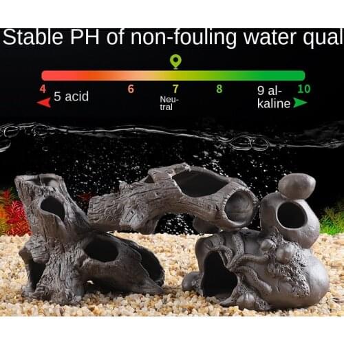 Fish tank landscaping hiding hole spawning tank fish and shrimp hiding house Aquarium decoration fish tank accessories
