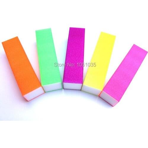 10pcs nail sanding block polish for set file manicure pedicure nail buffer block