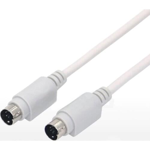 PS2 PS/2 Keyboard Mouse Male To male Extension Cable Lead 6 Pin Motherboard Mouse for Mouse Keyboard IC Card Reader