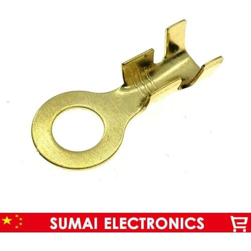 8MM O-type refit terminal for VW car,car earth terminal,8mm Blade terminal Golf battery terminal for Battery car