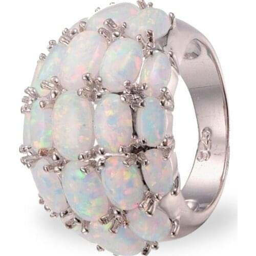 Wholesale Metal Natural Stones Rings For Women Ladies Rings Engagement Ring For Woman Luxury Jewelry