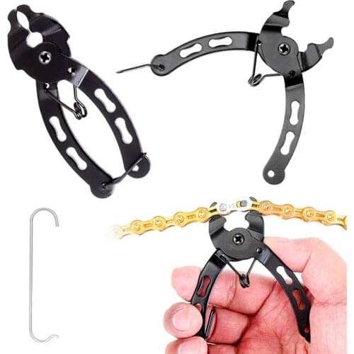 1pcs Bike Bicycle Chain Quick Link Open Close Tool Master Link Pliers Bike Chain Magic Button Clamp Removal Tools