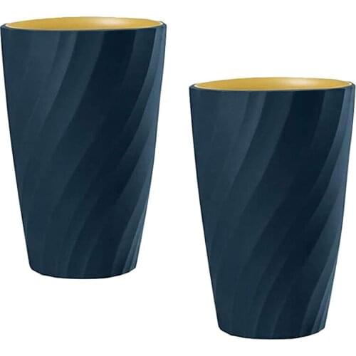 2X Drinking Cups Reusable Mouthwash Cup,Drinking Cups Toothbrush Mugs for Man and Woman