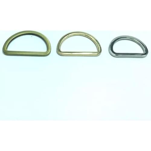 3/4 Inch inner ( 20mm) D ring in flat ,Chose your colours