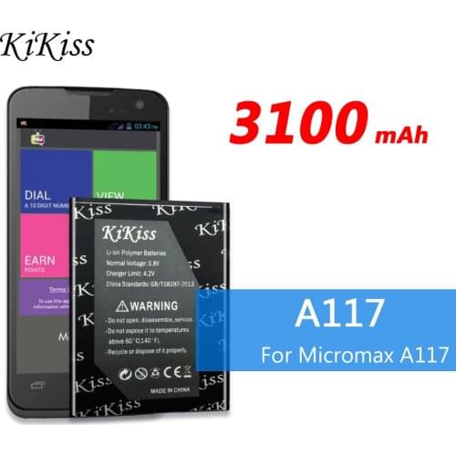 Phone Battery Accumulator for micromax s9111 Battery for micromax A92 A106 A114 A115 A116 A117 A210 S9101 Q340 Q338 Accumulator