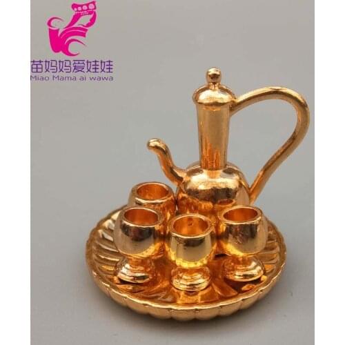 1/8 1/6 BJD doll house accessories decoration Mini garden tools flower green plants Watering shower for barbie doll blythe doll