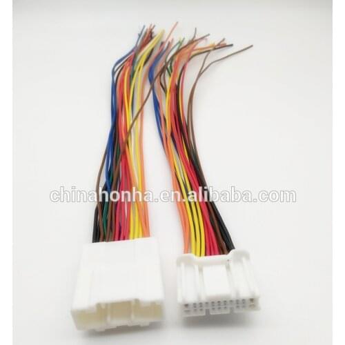 Free shipping 1 pcs 20 pin male and female sumitomo Automobile cable Connector 6098-5622 6098-5613 with wire or without wire