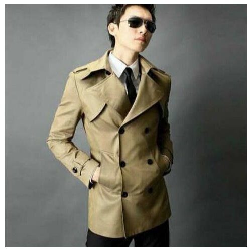 Double breasted trench coat men overcoat long sleeve mens clothing business slim sexy outerwear new designer spring autumn 9XL