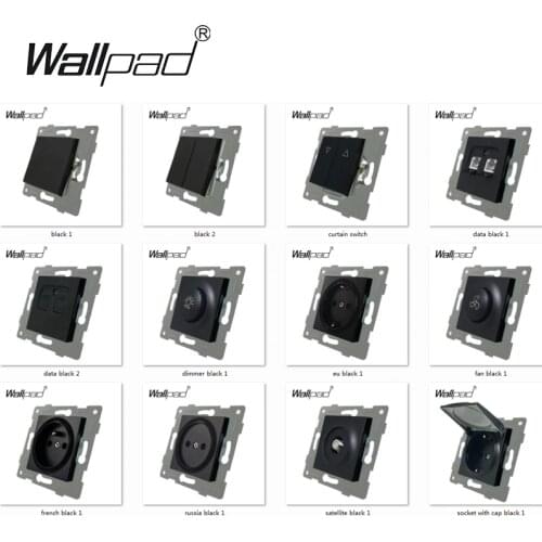 DIY EU Function Key L6 For Module Switch and Socket with Claws Mounting Back Wallpad L6 Series
