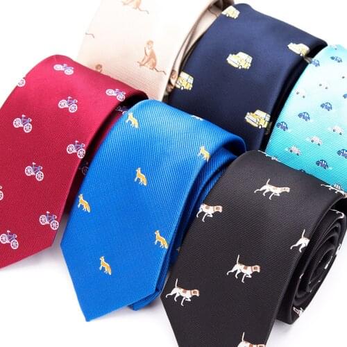 Mens Fashion Skinny Ties Solid Necktie Polyester Jacquard Cravat Black Blue Red Tie Men Business Wedding Party Luxury Neck Tie