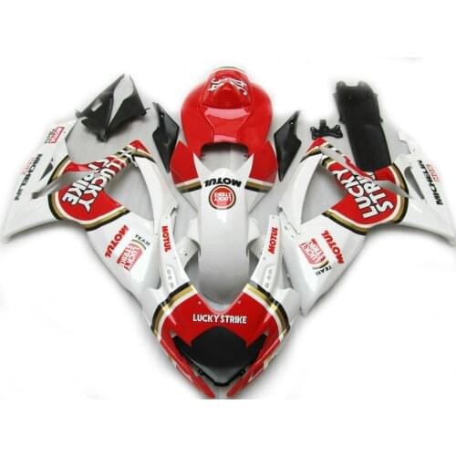 Injection Molding Repalce fairing kit for SUZUKI GSXR 600 750 2006 2007, Red White Black Fairings GSXR600 GSXR750 06 07 PL311
