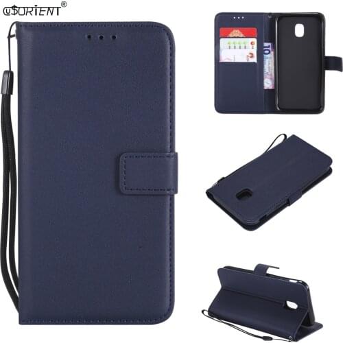 Leather Bumper Cover For Samsung Galaxy J3 Pro 2017 Flip Wallet Case SM-J330F SM-J330F/DS SM-J330N SM-J330FN Card Slot Phone Bag