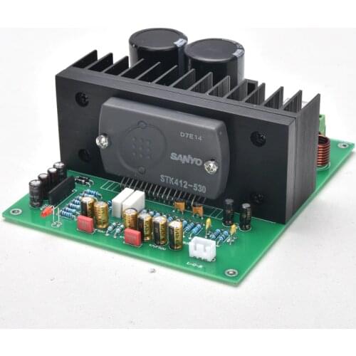 KYYSLB 120*55*140mm STK Later Produced High-power Beautiful Sound Thick Film STK412-530 Amplifier Test Finished Board
