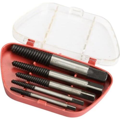 Damaged Screw Extractor Drill Bit Steel Broken Speed Out Damaged Screw Extractor Drill Bit Remover Tool Kit Remover Handymen