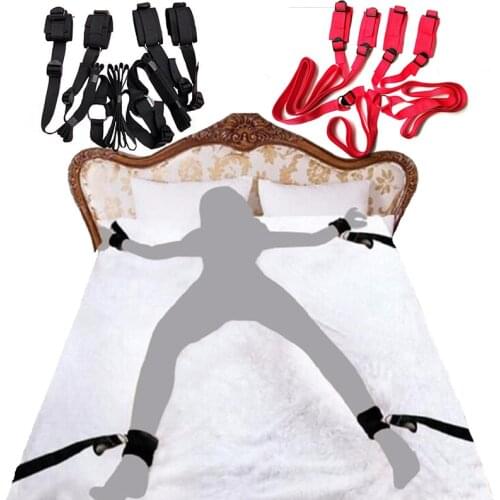 Sex Products Handcuffs Ankle Cuffs Mouth Gag BDSM Bondage Set Restraint Fetish Slave Adult Games Sex Toys For Women Couples