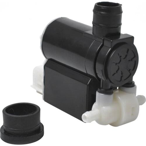 Twin Outlet Windshield Washer Pump 98510-2C100 w/ Grommet for HYUNDAI KIA Auto Replacement Parts