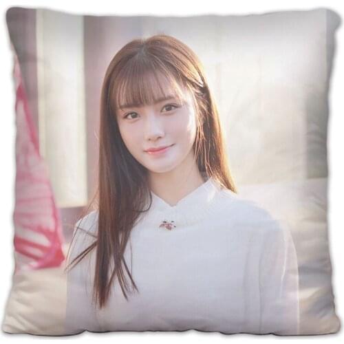 Penglai Room Chen Yihan Pillowcase Pretty Scholar Yu Lexuan Same Paragraph Star Photo Poster Cushion Cover Souvenir Home Decor