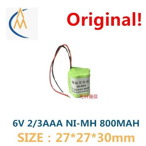 New authentic two-thirds of aaa 800 mah 6 v nimh batteries NI - MH PCB flashlight and durable medical equipment toys
