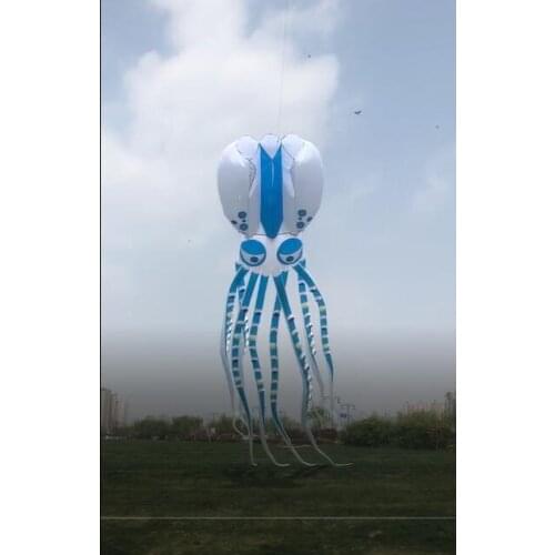 Octopus Outdoor toys soft kite Single line kite rainbow big kite outdoor fun inflatable kite windsock inflatable pendants