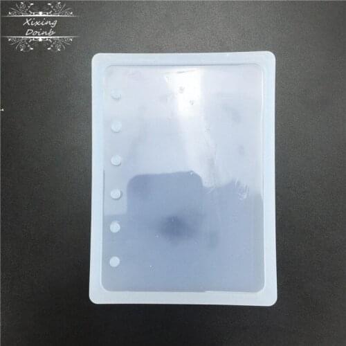 Resin mold Notepad shape silicone soft candy mold cake decoration tool Polymer Clay Process Mold