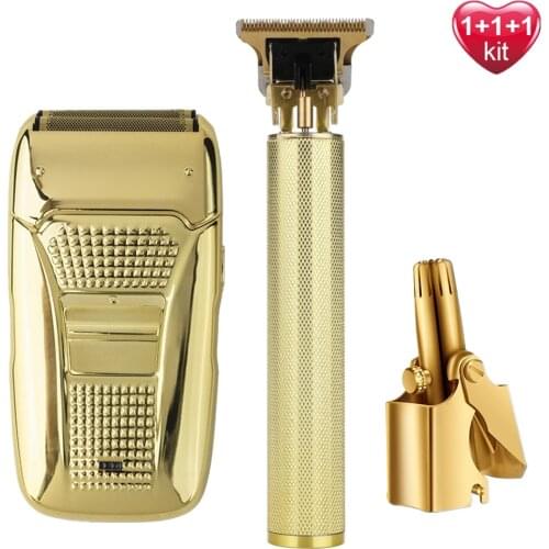 Professional Hair Clipper Mens Hair Trimmer Electric Shaver Razor Nose Hair Trimmer Set Cordless Haircut Hair Cutting Machine