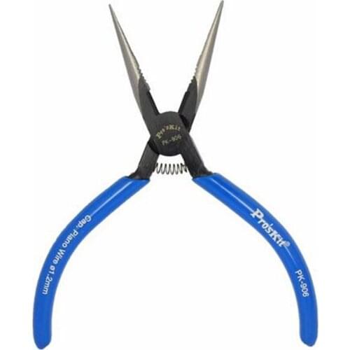 Free Shipping Proskit 8PK-906-C Long Nose Plier Wire Cable Cutter Hand Tools Electrician Multi Tools Electronics Cutting