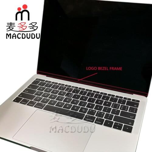 New Replacement LCD Screen Trim Bezel Acrylic Front Cover Gray Color For MacBook 12" Retina A1534 2015-2016