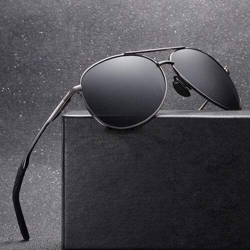 Classic Polarized Sunglasses Brand Design Men Metal Driving Sun Glasses Male UV400 Shades Eyewear Oculos de sol