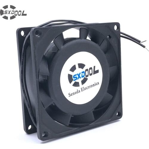 SXDOOL cooling fan 220V SJ80025HA2 SJ8025HA2 8cm 80mm 8025 AC 220v server inverter case blower