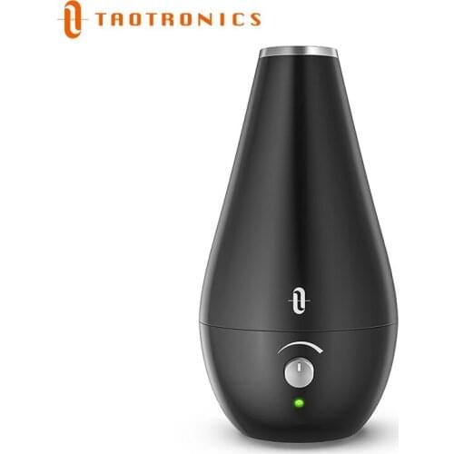 TaoTronics Small Cool Mist BPA-Free Humidifiers with Lightweight and Slim 60oz/1.8L Tank 360 Degree Nozzle for Baby