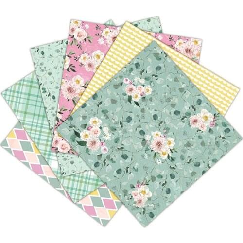 24PCS/Lot Diamond Retro Material Papers DIY Scrapbooking Album Diary Gift Decorative Paper Scrapbooking Paper