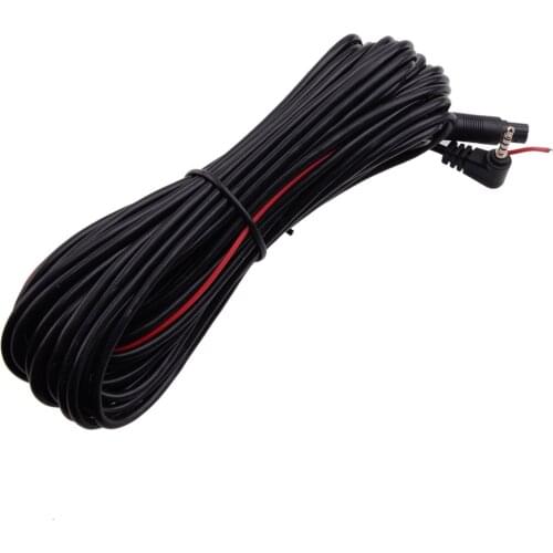 5 Pin 33ft Dash Cam Rear View Backup Camera Reverse Car Recorder Cable Extension PVC Metal
