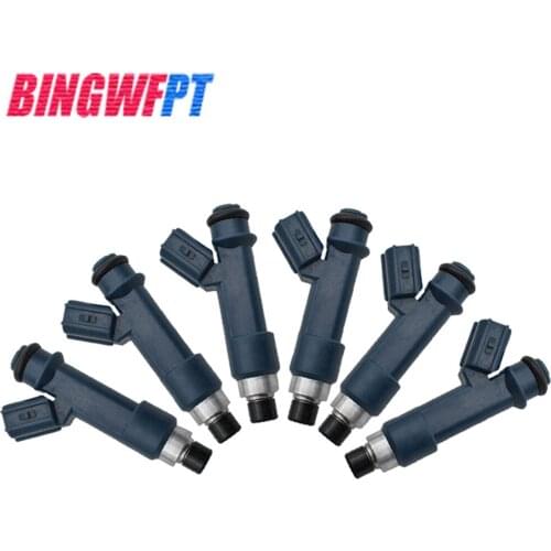 6pcs/lot Fuel Injectors Nozzle Injection for Toyota 4Runner FJ Cruiser Tacoma Tundra 4.0L 23250-0P030 2003-2009