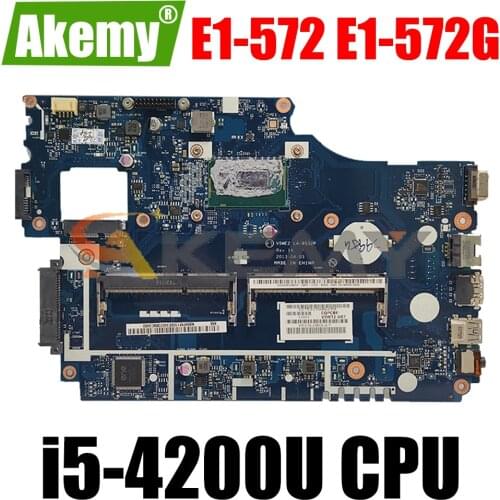 AKEMY V5WE2 LA-9532P REV 1A NBMFM11007 NB.MFM11.007 For Acer aspire E1-572 E1-572G laptop motherboard i5-4200U