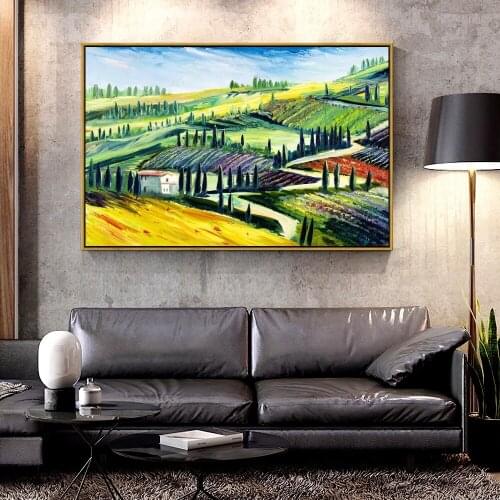 Artcozy Oil Canvas Painting toscany_oil_painting For Home Decoration Wall Art