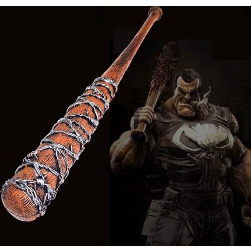 83CM Cosplay Game Movie Walking Dead Bat Baseball Stick Nigen Lucille Baseball Bat PU Model Toy Prop