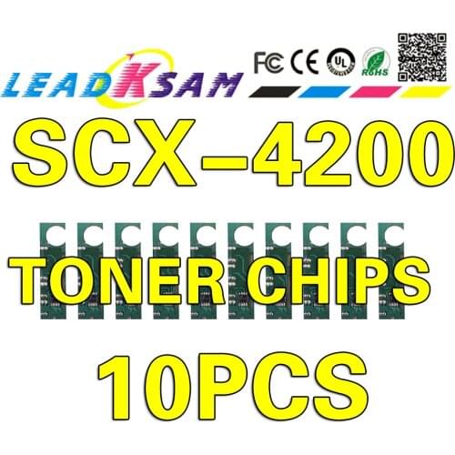 Toner cartridge chip SCX-D4200A compatible for Samsung SCX-4200 SCX 4200 D4200 D4200A 4210 SCX-4210 printer powder reset chips