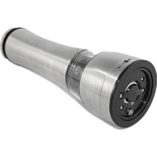 Electric Salt and Pepper Grinder,Automatic Stainless Steel Seasoning Spice Grinder,Adjustable Coarseness Mills