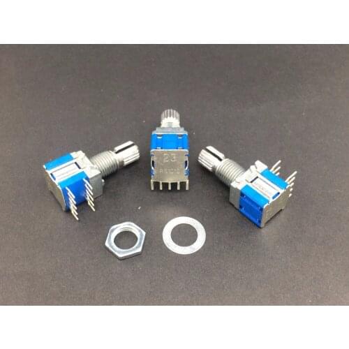 Imported RS1010 band switch rotary switch gear shift switch 2 knife 4 files 2 knife 3 files 15mm handle 0.1A 16VDC