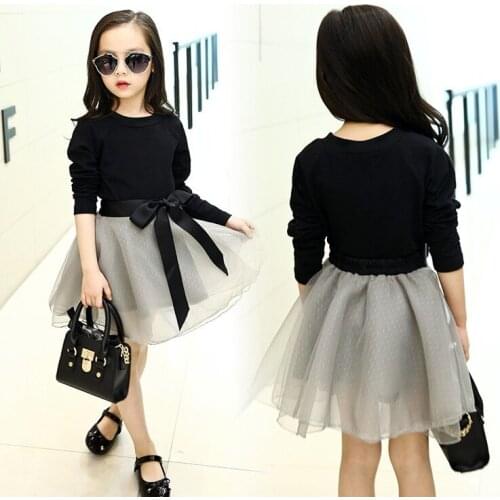 Girls Clothing Sets Tutu Skirt Set 2 pcs 2019 Spring Fall Kids Clothes Sets for Children Long Sleeve T-shirt & Mesh Skirts Sets