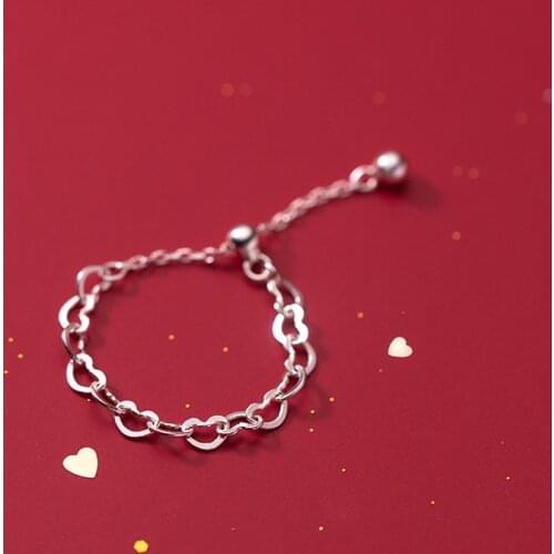 LAVIFAM Women's Silver Rings