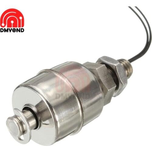 Mini Indicator Vertical Water Level Sensor Stainless Steel 45mm Float Switch 10W/SPST 1A DC 100V Electronic Kit