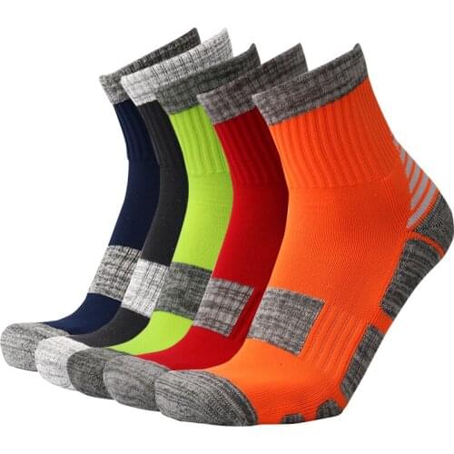 Men Outdoor Sports Socks Towel Bottom Climbing Running Hiking Cycling Basketball Socks Male Warm Autumn Winter sock