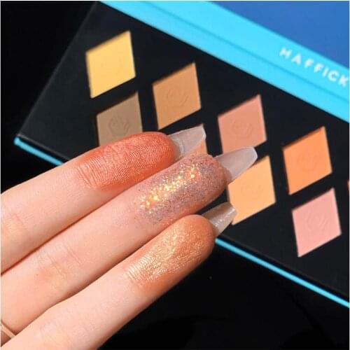 New Design Cosmetics Flashing Diamond 2 Types 11 Colors Makeup Eyeshadow Palette