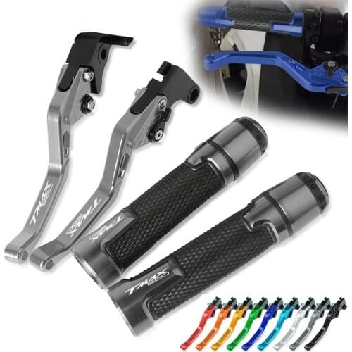 TMAX 560 Adjustable Brake Handle Clutch Levers Motorcycle Thruster Grip Handle Bar Cap End Plugs For YAMAHA TMAX560 2019 2020