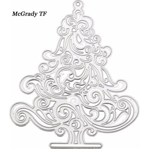 Christmas Tree Metal Cutting Dies Stencils for DIY Scrapbooking/photo album Decorative Embossing DIY Paper Cards