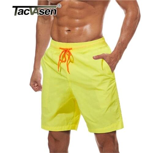 TACVASEN Men's Sports Swimming Trunks