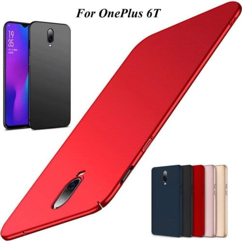 UItra Thin Matte Hard Back Cover Shockproof PC Case Shell For OnePlus 6T 5T 6 3T 3 7 Pro 8T 8 Pro