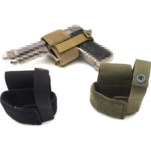 Universal Tactical Airsoft Gun Holster Hunting MOLLE Pistol Bag Hook & Loop for Glock 17 18 19 1911 e.t.c. Gun Case