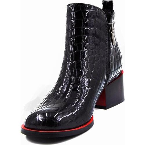 2021 New natural kid suede ankle boots fashion metallic chains genuine leather women boots classic Chelsea boots High heel boots